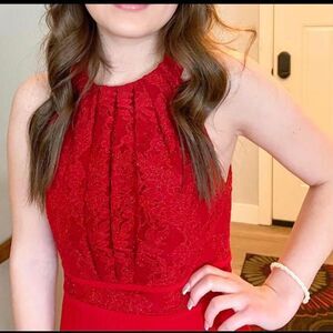 Nightway Red Party Dress